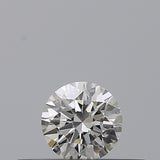 0.18 carat Round diamond E VVS2 Excellent
