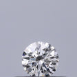 0.18 carat Round diamond E VVS1 Excellent