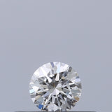 0.18 carat Round diamond E VVS2 Excellent