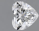0.73 carat Heart diamond H IF 