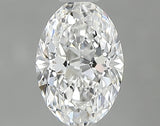 0.53 carat Oval diamond E VVS1 