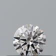 0.19 carat Round diamond F VVS2 Excellent