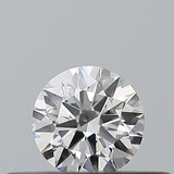 0.18 carat Round diamond E  VVS2 Excellent