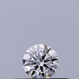 0.18 carat Round diamond E IF Excellent