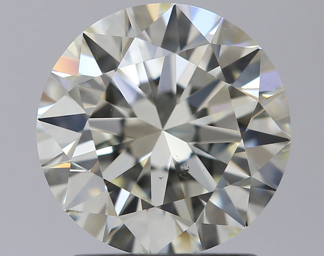 1.52 carat Round diamond J VS2 Excellent