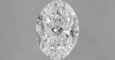 3.56 carat Oval diamond E SI1 