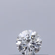 0.18 carat Round diamond E VVS2 Excellent