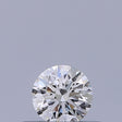 0.24 carat Round diamond E VS2 Excellent