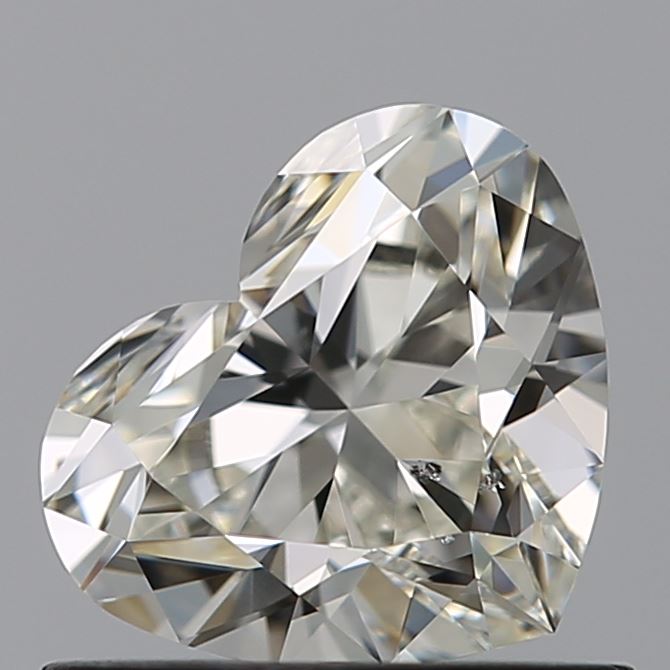 0.73 carat Heart diamond J  SI1