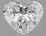 0.55 carat Heart diamond E IF 