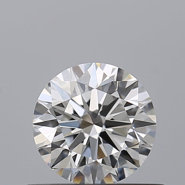 0.53 carat Round diamond E VVS2 Excellent
