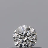 0.19 carat Round diamond F  IF Excellent