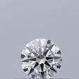 0.25 carat Round diamond E VVS1 Excellent