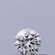 0.23 carat Round diamond F VVS2 Excellent