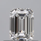 0.54 carat Emerald diamond D IF 