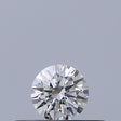 0.19 carat Round diamond D VVS2 Excellent