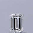 0.30 carat Emerald diamond F VVS2 