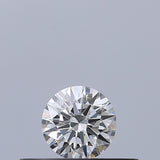 0.18 carat Round diamond E VVS1 Excellent
