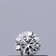 0.18 carat Round diamond E VVS2 Excellent