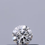 0.18 carat Round diamond E VVS2 Excellent