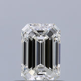 0.50 carat Emerald diamond H VVS2 