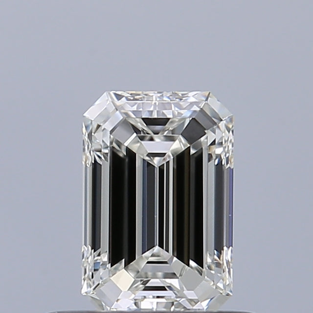 0.50 carat Emerald diamond H VVS2 