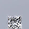 0.31 carat Princess diamond D VVS1 