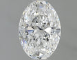 1.00 carat Oval diamond D SI1 