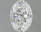 1.00 carat Oval diamond D SI1 
