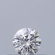 0.24 carat Round diamond E VVS2 Excellent