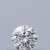 0.24 carat Round diamond E VVS2 Excellent
