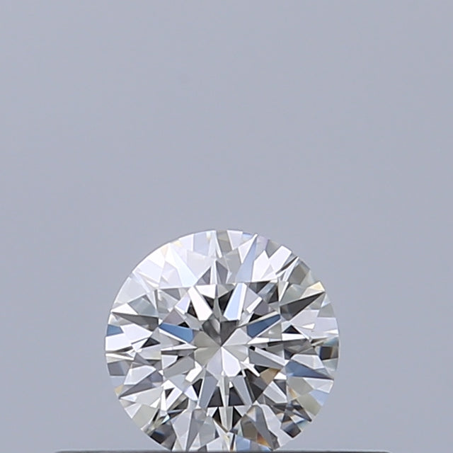 0.24 carat Round diamond E VVS2 Excellent