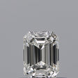 0.35 carat Emerald diamond F VVS2 