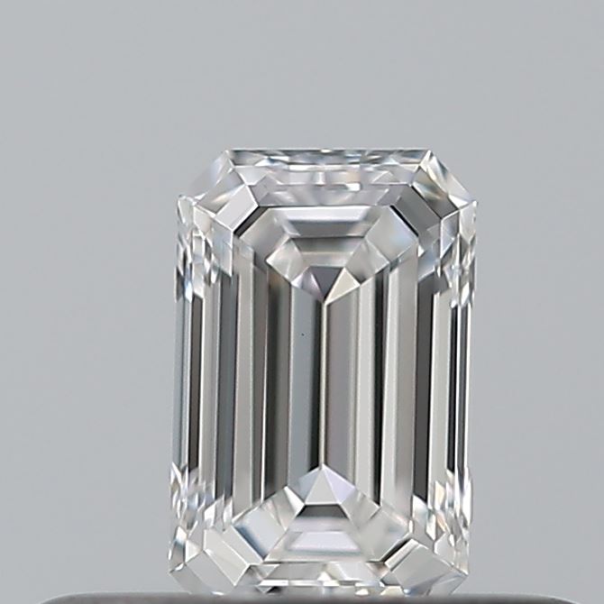 0.24 carat Emerald diamond E VVS1 