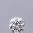 0.24 carat Round diamond F VVS2 Excellent