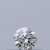0.18 carat Round diamond E VVS2 Excellent