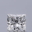 0.51 carat Princess diamond E SI1 
