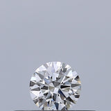0.18 carat Round diamond E VVS1 Excellent