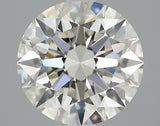 2.10 carat Round diamond J VS2 Excellent