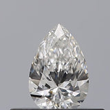0.23 carat Pear diamond E  VVS1 