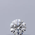 0.19 carat Round diamond E VVS2 Excellent