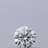 0.19 carat Round diamond E VVS2 Excellent