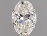 0.50 carat Oval diamond J VVS2 