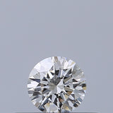 0.25 carat Round diamond F IF Excellent