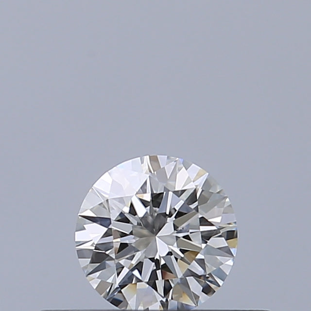 0.25 carat Round diamond F IF Excellent
