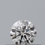 0.18 carat Round diamond E IF Excellent