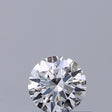 0.28 carat Round diamond F IF Excellent