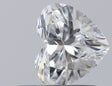 0.53 carat Heart diamond E VS2 