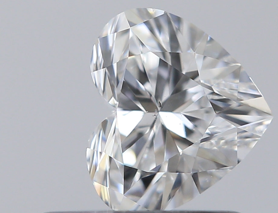 0.53 carat Heart diamond E VS2 