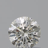 0.53 carat Round diamond I  VVS1 Excellent